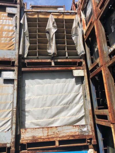 Used HPJ Industries 48" x 48" x 51" Steel Rack Pick Face 48" Side N