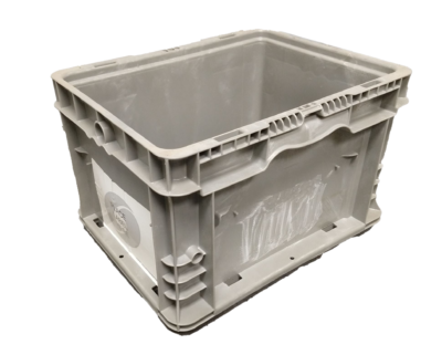 Used HPJ Industries  15" x 12" x 9" Gray Hand Tote - Ohio