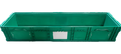 Lightly Used HPJ Industries  48" x 15" x 7" Green Hand Tote Smooth Bottom