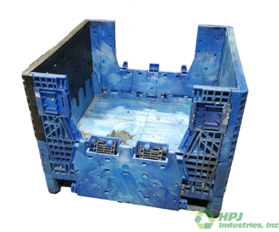 Reconditioned HPJ Industries 30" x 32" x 25" Mixed Color All Good Runner Bulk Container