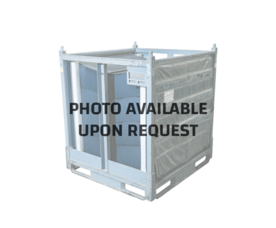 Used HPJ Industries 48" x 44" x 51" Steel Rack Walk In Pick Face 48" Side