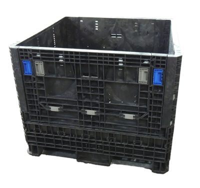 New Orbis 45" x 48" x 39" All Black HDRNV Bulk Container