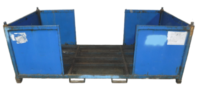 Used HPJ Industries 95" x 47.5" x 36" Steel Rack with Walk Through Opening on 95" Side