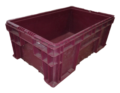 Used HPJ Industries  24" x 15" x 9" Berry Hand Tote Reinforced Bottom