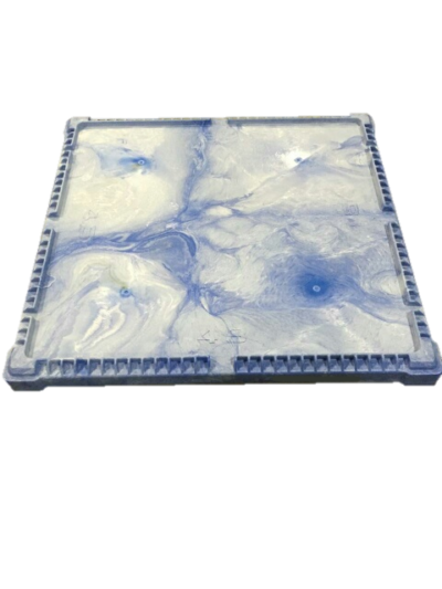 New Buckhorn 45" x 48" x 3" Blue SF Lid