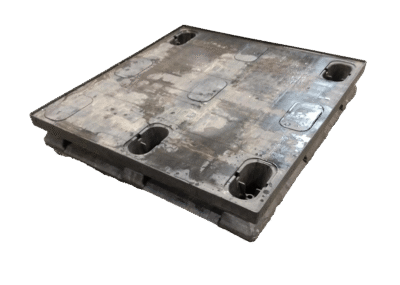 Used Buckhorn 45" x 48" x 6" PM 9 Leg Pallet With Runners
