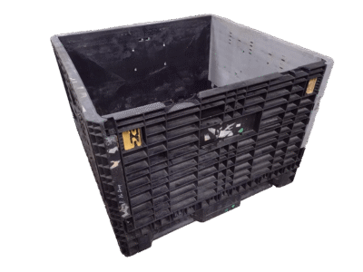 Reconditioned HPJ Industries 45" x 48" x 34" Mixed Color No Drop Door Bulk Container