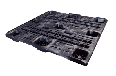 New Monoflo 45" x 48" x 6" Black SF 9 Leg Pallet