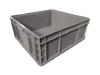 New Monoflo 24" x 22" x 9" Gray Hand Tote Smooth Bottom