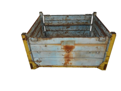 Used HPJ Industries 51" x 44" x 30" Collapsible Steel Tub 51" Side - 2 Drop Doors