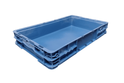 New Orbis  24" x 15" x 4" Blue Hand Tote Smooth Bottom