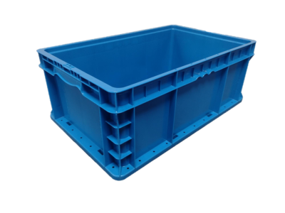 New Monoflo 24" x 15" x 9" Blue Hand Tote Smooth Bottom