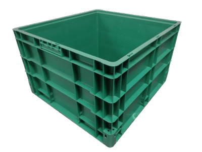 New Schaefer 24" x 22" x 14" Green Hand Tote Smooth Bottom