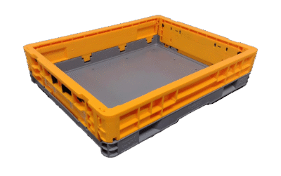 Used HPJ Industries  19" x 15" x 4" Collapsible Hand Tote