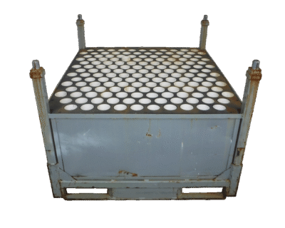 Used HPJ Industries 48" x 45" x 34" Steel Tub Pipe Holder