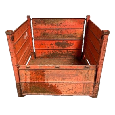 Used HPJ Industries 51.5" x 44.5" x 46" Steel Tub  51" Side