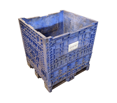 Reconditioned Buckhorn 30" x 32" x 34" Mixed Color BS Model Bulk Container