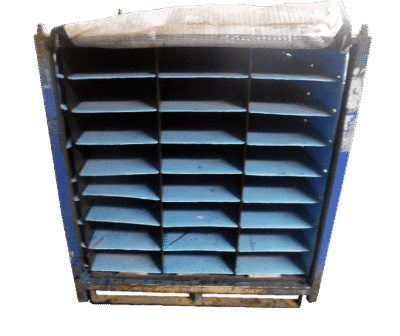 Used HPJ Industries 63" x 48" x 53" Steel Rack Front Pick on 48" Side