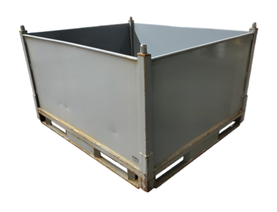 Used HPJ Industries 60" x 52" x 36" Steel Tub No Drop Door
