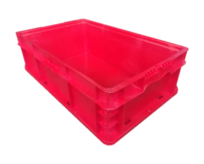New Orbis 24" x 15" x 7" Red Hand Tote Smooth Bottom