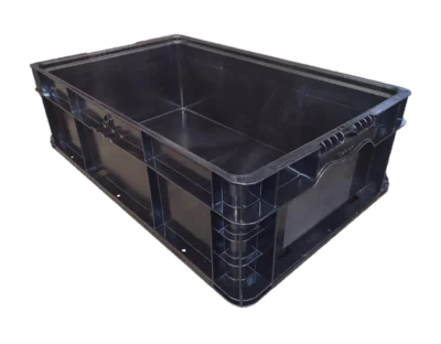 New Orbis  24" x 15" x 7" Black  Hand Tote Reinforced Bottom