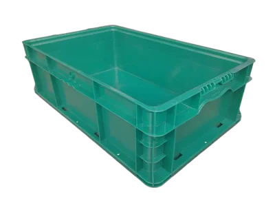 New Orbis Industries  24" x 15" x 7" Green Hand Tote Reinforced Bottom