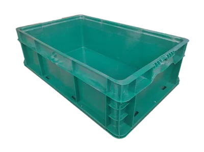 New Orbis 24" x 15" x 7" Green Hand Tote Smooth Bottom