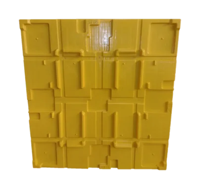 New Orbis Yellow 45" x 48" x 3" MP3 Lid
