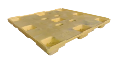 New Yellow Orbis 45" x 48" x 5" SF 9 Leg Pallet