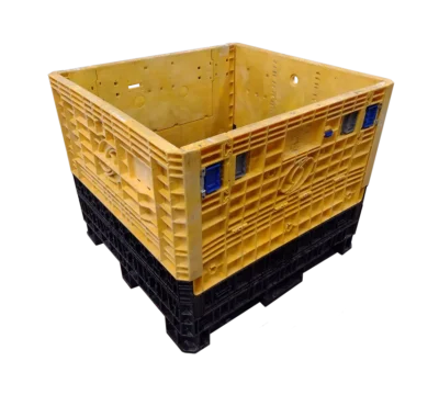 Reconditioned Orbis 45" x 48" x 39" Mixed Color All Good Runner Bulk Container