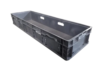 Used HPJ Industries  48" x 15" x 11" Gray Hand Tote Reinforced Bottom With Handholds