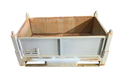 Used HPJ Industries 48" x 30" x 22.5" Steel Tub - No Drop Doors