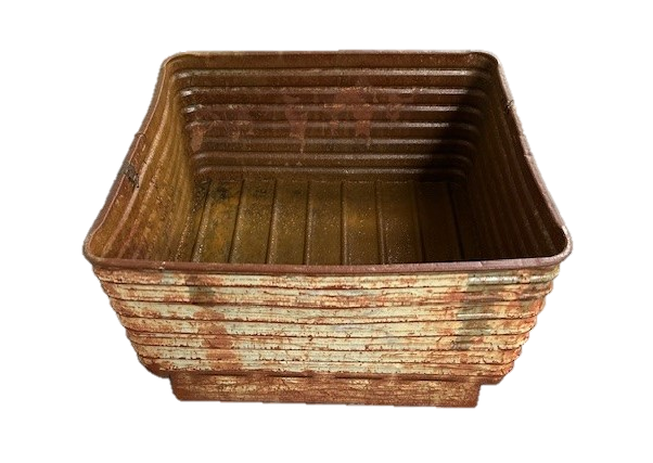 Used HPJ Industries 48" x 42" x 29" Steel Tub No Drop Doors
