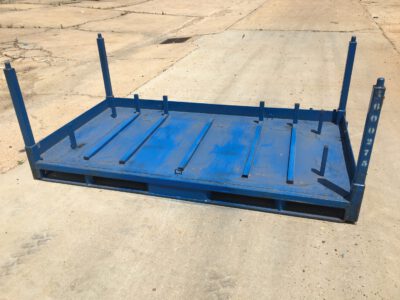 Used HPJ Industries 90" x 48" x 35" Steel Four Post Rack
