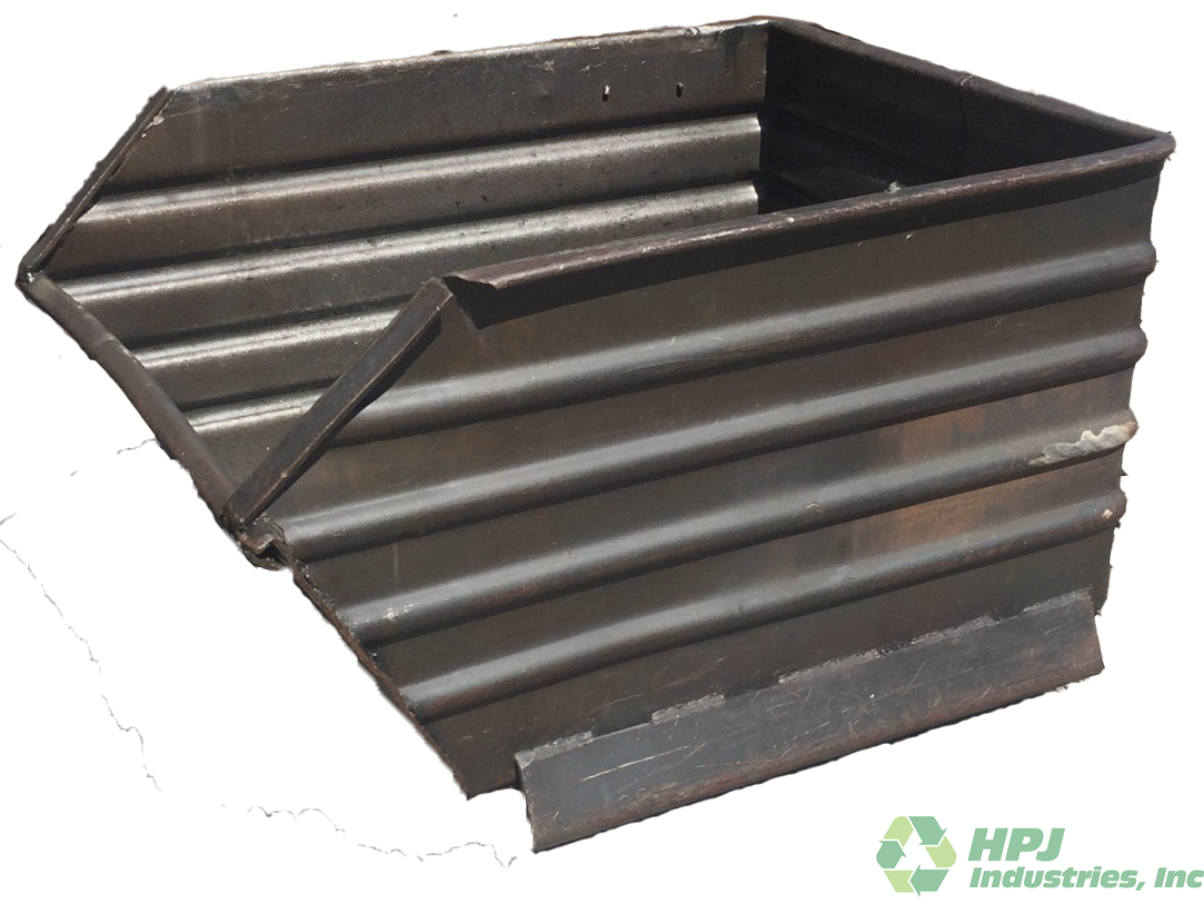 Used HPJ Industries 32" x 25" x 21" Steel Tub No Drop Doors