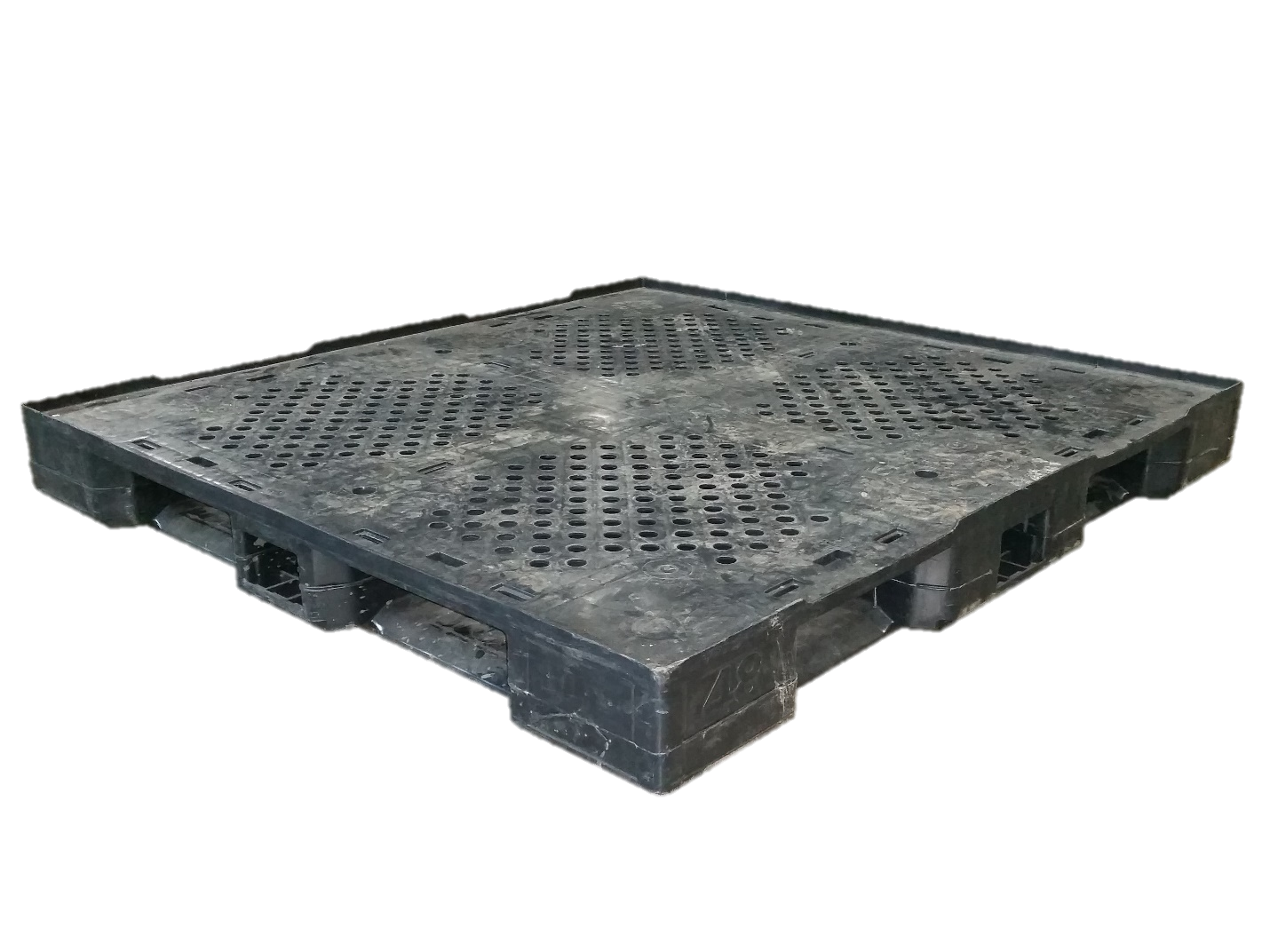 Used Monoflo 45" x 48" x 6" All Black Journey Style Pallet