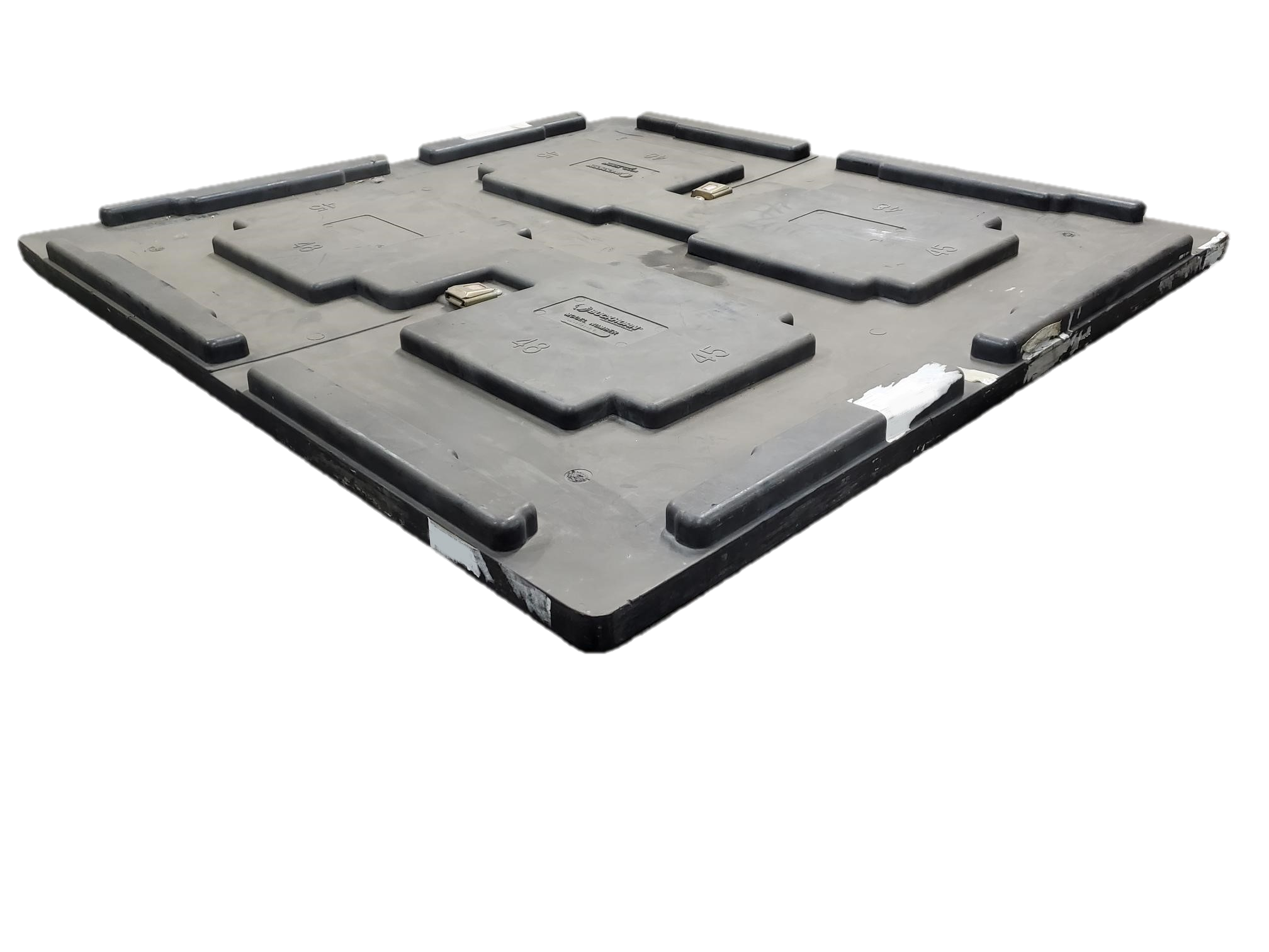 Used Buckhorn 45" x 48" x 6" SF TW Lid