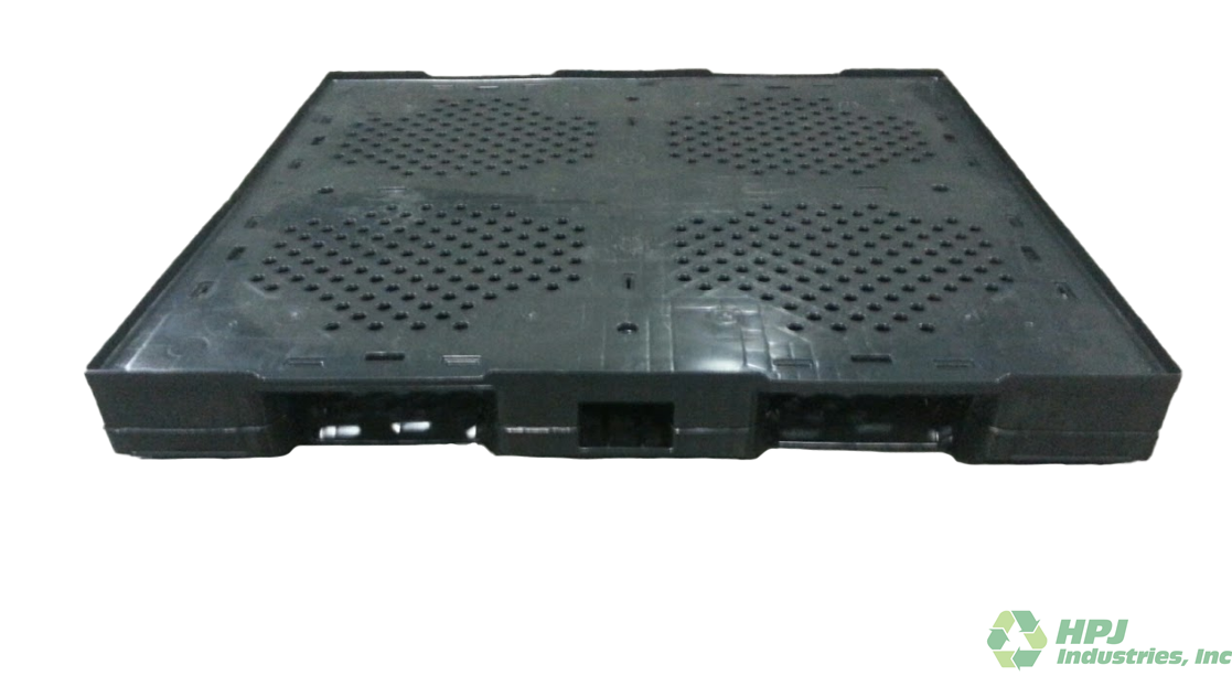 New Monoflo 45" x 48" x 6" All Black Stackable Pallet