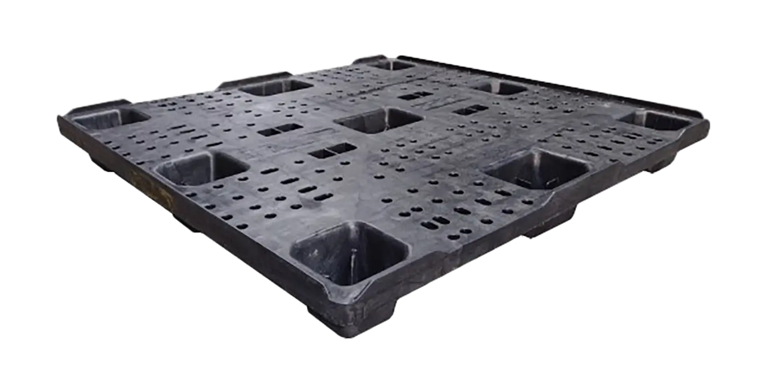 Used HPJ Industries  45" x 48" x 6" SF 9 Leg Pallet
