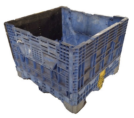 Reconditioned Buckhorn 45" x 48" x 34" Mixed Color BH Bulk Container