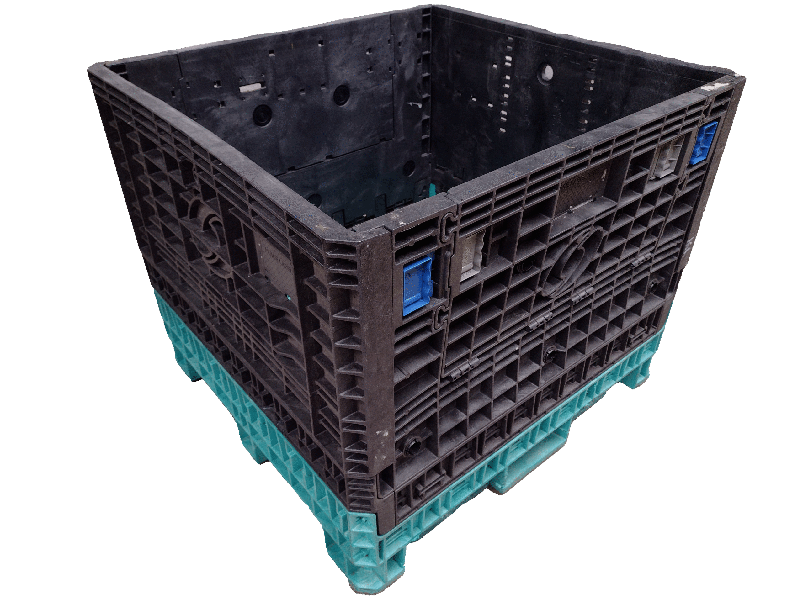 Reconditioned Orbis 45" x 48" x 39" Mixed Color Bulk Container