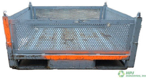 Used HPJ Industries 45" x 48" x 20" Steel Tub No Drop Doors