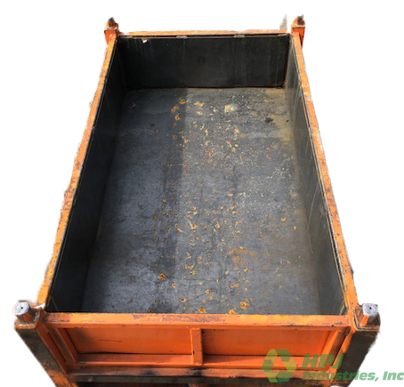 Used HPJ Industries 48" x 30" x 18" Steel Tub No Drop Doors