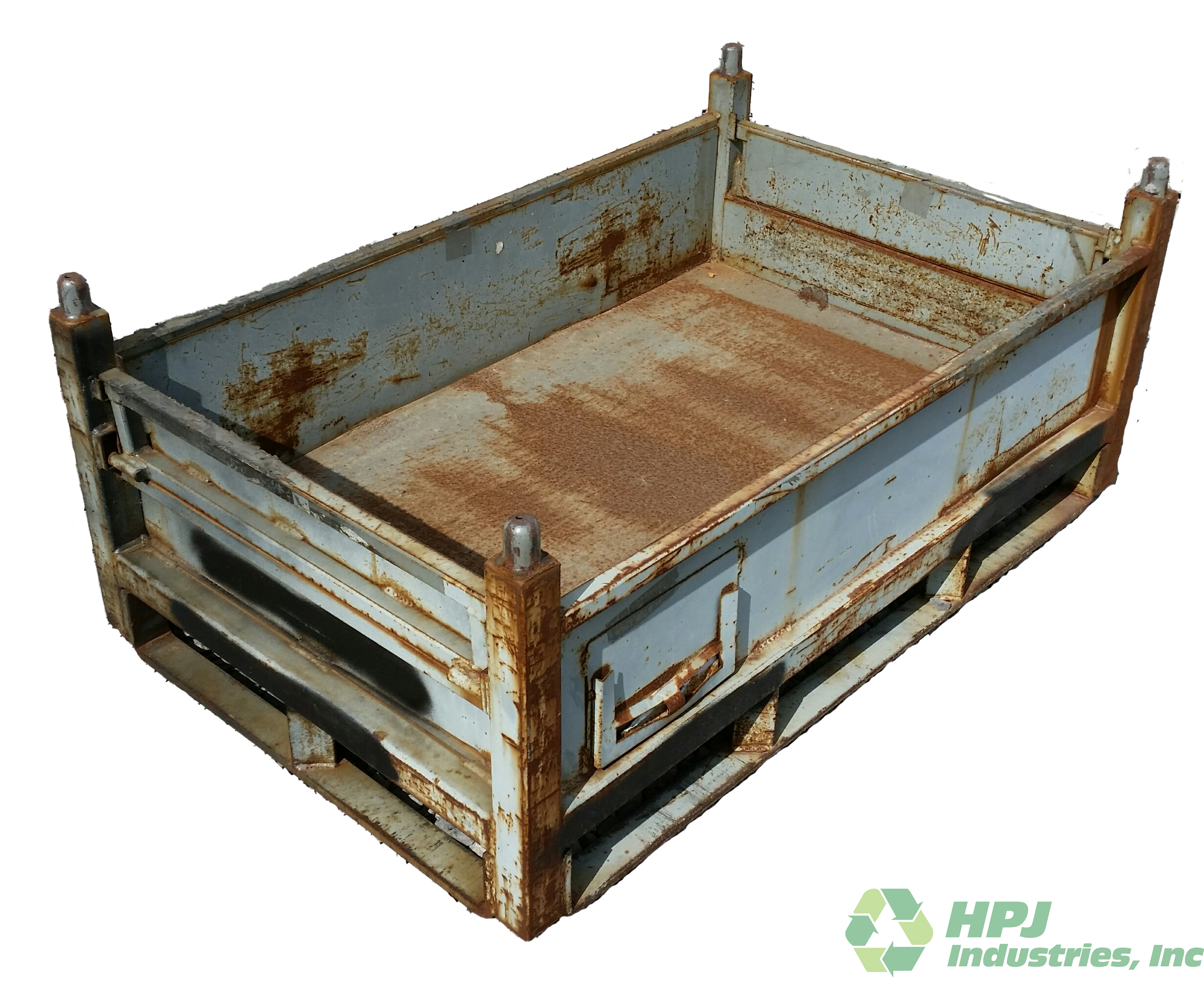 Used HPJ Industries 48" x 30" x 20.5" Steel Tub 30" Side - 2 Drop Doors