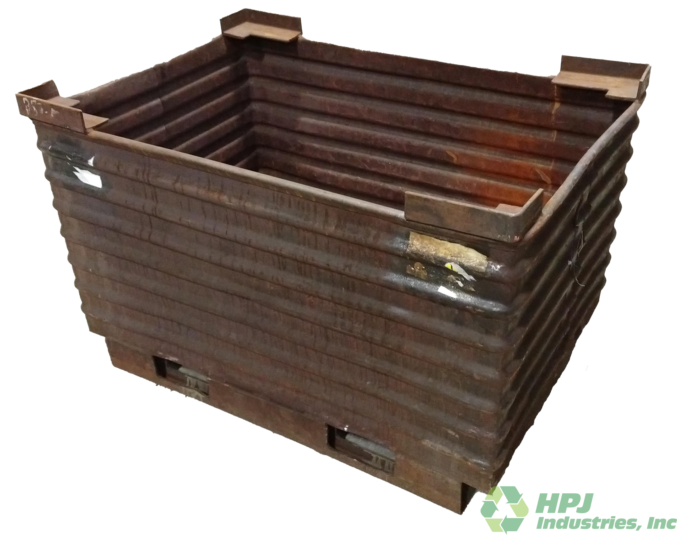 Used HPJ Industries 48" x 33" x 30.5" Steel Tub No Drop Doors
