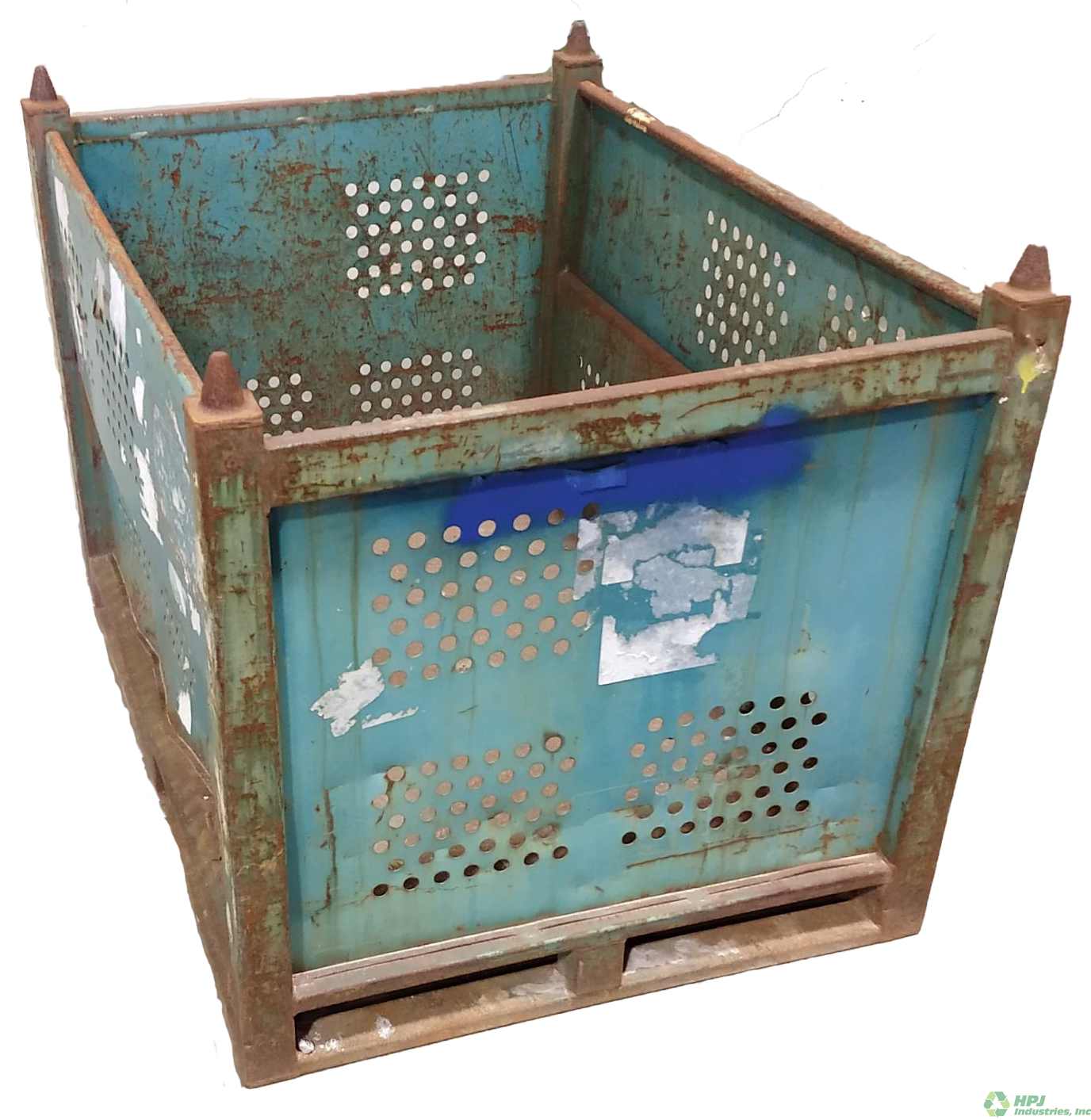 Used HPJ Industries 48" x 36" x 36" Steel Tub 48" Side - 2 Drop Doors