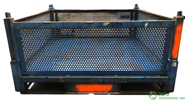 Used HPJ Industries 48" x 45" x 22" Steel Tub No Drop Doors