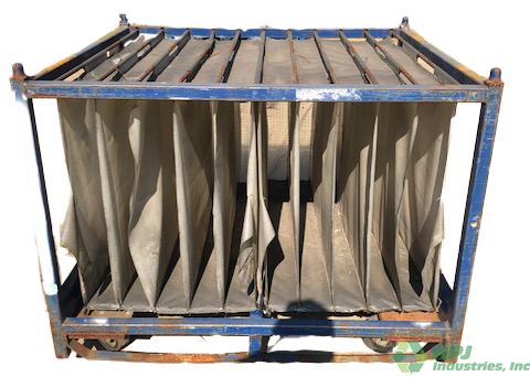 Used HPJ Industries 48" x 45" x 43" Steel Rack Pick Face 45" Side