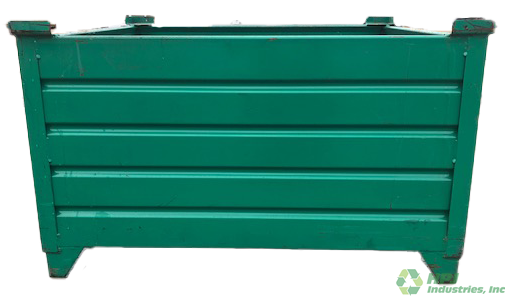 Used HPJ Industries 49" x 49" x 29" Steel Tub No Drop Doors
