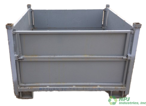 Used HPJ Industries 52" x 44" x 36" Steel Tub 52" Side - 2 Drop Doors